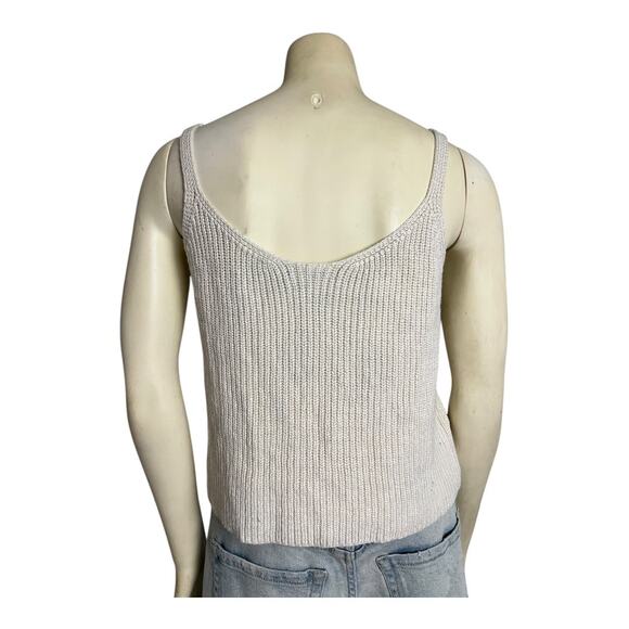 Festival Top Shirt Blouse Concert Summer Skimpy Beach Crop y2k Tank Boho Knit - Picture 6 of 8